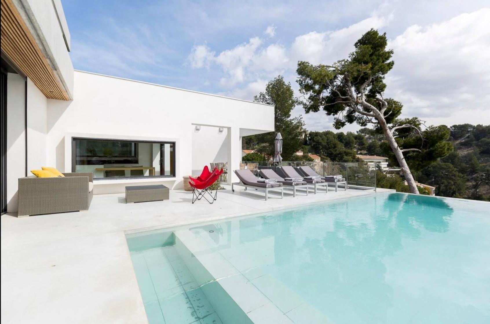 Magnifique Villa D'Architecte & Piscine A Debordement Marseille Ngoại thất bức ảnh
