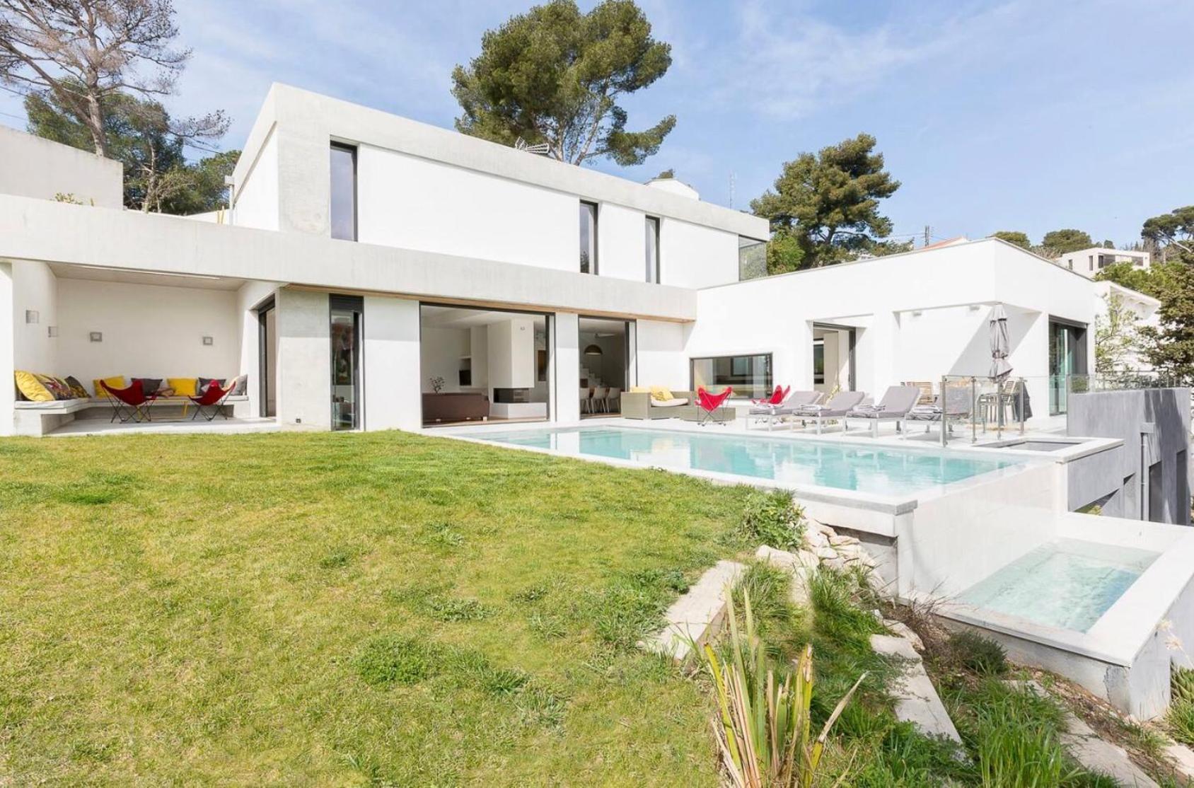 Magnifique Villa D'Architecte & Piscine A Debordement Marseille Ngoại thất bức ảnh